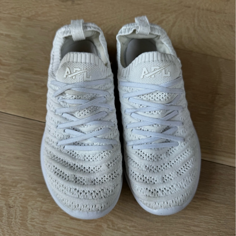 APL Kids' White Knit Sneakers